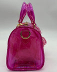 Like Dreams Hologram Clear Satchel With Inner Pouch