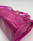 Like Dreams Hologram Clear Satchel With Inner Pouch