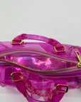 Like Dreams Hologram Clear Satchel With Inner Pouch