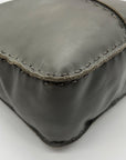 The Sak Gray Leather Tote Bag