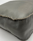 The Sak Gray Leather Tote Bag