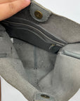 The Sak Gray Leather Tote Bag