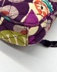 Vera Bradley Multi-Colored Plum Crazy Pattern Fabric Bag