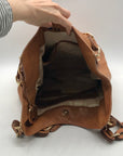 Michael Kors Tan Sienna Large Convertible Bag