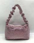 I.N.C. International Concepts Pink Dogwo Mesh Scrunch Shoulder Bag