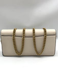Coach Chalk Leather Evie Crossbody Bag CW586