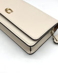 Coach Chalk Leather Evie Crossbody Bag CW586