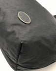 Mulberry Black Nylon Crossbody Messenger Bag 010090C