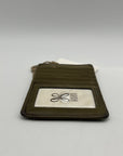 Hobo Green Euro Slide Leather Card Wallet