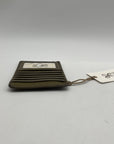 Hobo Green Euro Slide Leather Card Wallet