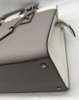 Kate Spade Gray Saffiano Leather Cameron Convertible Satchel And Wallet