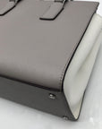 Kate Spade Gray Saffiano Leather Cameron Convertible Satchel And Wallet