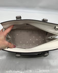 Kate Spade Gray Saffiano Leather Cameron Convertible Satchel And Wallet
