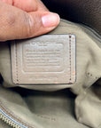 Coach Brown Pebbled Leather Mercer Satchel Bag 37575