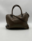 Coach Brown Pebbled Leather Mercer Satchel Bag 37575