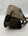 Coach Brown Pebbled Leather Mercer Satchel Bag 37575