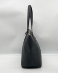 Kate Spade Black Saffiano Leather Cameron Street Lucie Tote Bag