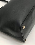 Kate Spade Black Saffiano Leather Cameron Street Lucie Tote Bag