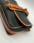 Dooney And Bourke Black Pebbled Leather Crossbody