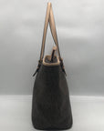 Michael Kors Jet Set Signature Coated Canvas Tote