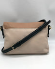 Kate Spade Light Pink And Beige Pebbled Leather Harlyn Jackson Street Crossbody