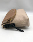 Kate Spade Light Pink And Beige Pebbled Leather Harlyn Jackson Street Crossbody