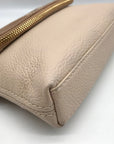 Kate Spade Light Pink And Beige Pebbled Leather Harlyn Jackson Street Crossbody