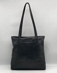 Patricia Nash Black Leather Viana Heritage Shoulder Bag
