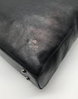 Patricia Nash Black Leather Viana Heritage Shoulder Bag