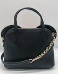Kate Spade Black Saffiano Leather Minnie Mouse Crossbody Bag