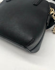 Kate Spade Black Saffiano Leather Minnie Mouse Crossbody Bag