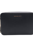 Michael Kors Black Leather Large East West Crossbody