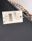Michael Kors Black Leather Large East West Crossbody