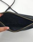 Michael Kors Black Leather Large East West Crossbody
