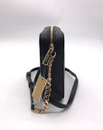 Michael Kors Black Leather Large East West Crossbody