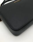 Michael Kors Black Leather Large East West Crossbody