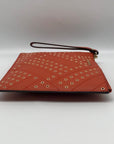 Michael Kors Persimmon Leather Jet Set Travel Wristlet