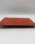 Michael Kors Persimmon Leather Jet Set Travel Wristlet