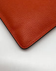 Michael Kors Persimmon Leather Jet Set Travel Wristlet