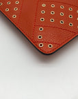 Michael Kors Persimmon Leather Jet Set Travel Wristlet
