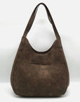 Style & Co Chocolate Whip-Stitch Soft 4-Poster Tote