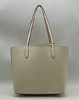 Kate Spade Ivory Pebbled Leather Reversible Tote