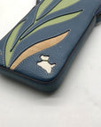 Radley London Blue Leather Among The Trees Crossbody bag