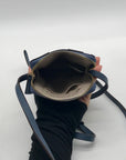 Radley London Blue Leather Among The Trees Crossbody bag
