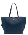 Michael Kors Navy Blue Saffiano Leather Edith Large Tote Bag