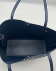 Michael Kors Navy Blue Saffiano Leather Edith Large Tote Bag