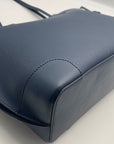 Michael Kors Navy Blue Saffiano Leather Edith Large Tote Bag