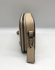 Coach Ivory Pebbled Leather Charter Slim Crossbody Bag CC070