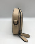Coach Ivory Pebbled Leather Charter Slim Crossbody Bag CC070