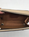 Coach Ivory Pebbled Leather Charter Slim Crossbody Bag CC070